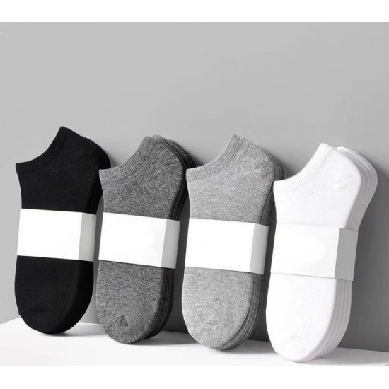 Cotton Crew Socks Absorbent Low Cut Ankle Womens Socks