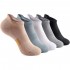 No Show Socks Men Pol Cotton Women Unisex Plain Solid Color Black White Summer Socks