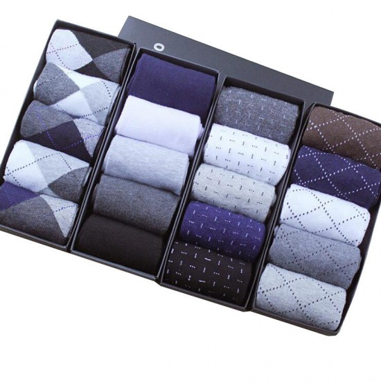 Luxury Boxed Ordinary Business Work Cotton Knitted Classic Round Neck Men's Luxury Dress Socks Luxury Boxed Ordinary Business Work Cotton Knitted Classic Round Neck Men's Luxury Dress Socks