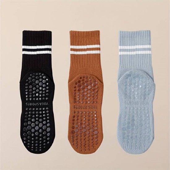 Pilates Grip Socks Anti-slip Yoga Gym Socks Pilates Grip Socks Anti-slip Yoga Gym Socks